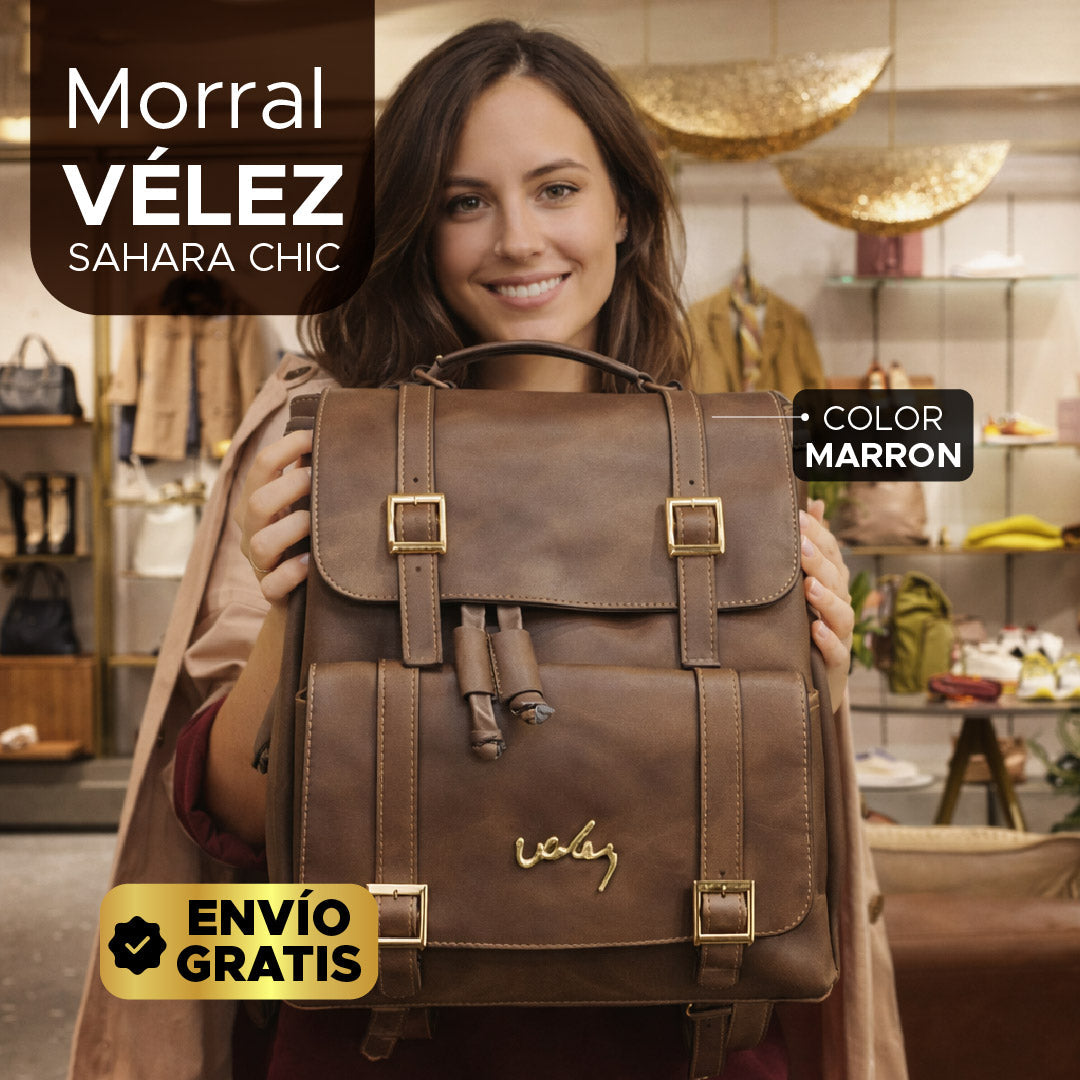 Morral CUERO PREMIUM+ Llévate un REGALO GRATIS