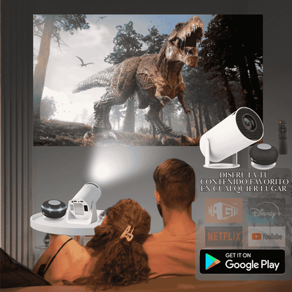 PROYECTOR FULL IMAGEN PRO + PARLANTE PORTATIL [64% OFF HOY]  🎥