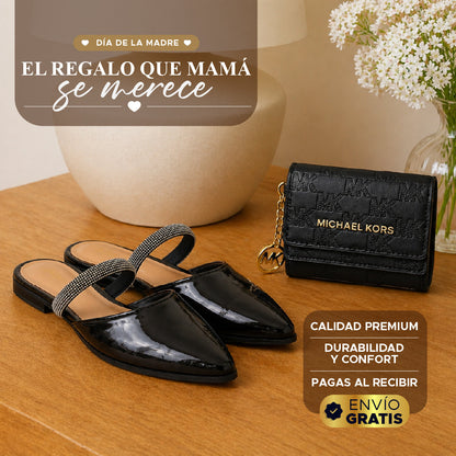 💎 Elegance Duo Set 🌟 Duo Perfecto: Billetera + Sandalias 👠