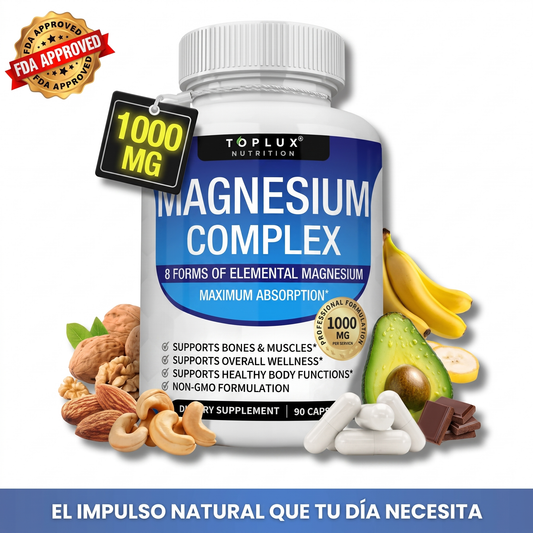 Magnesium Complex - Descansa profundo y recupérate mejor sin tensión - Protocolo de 90 dias com Dr Ricardo Menéndez